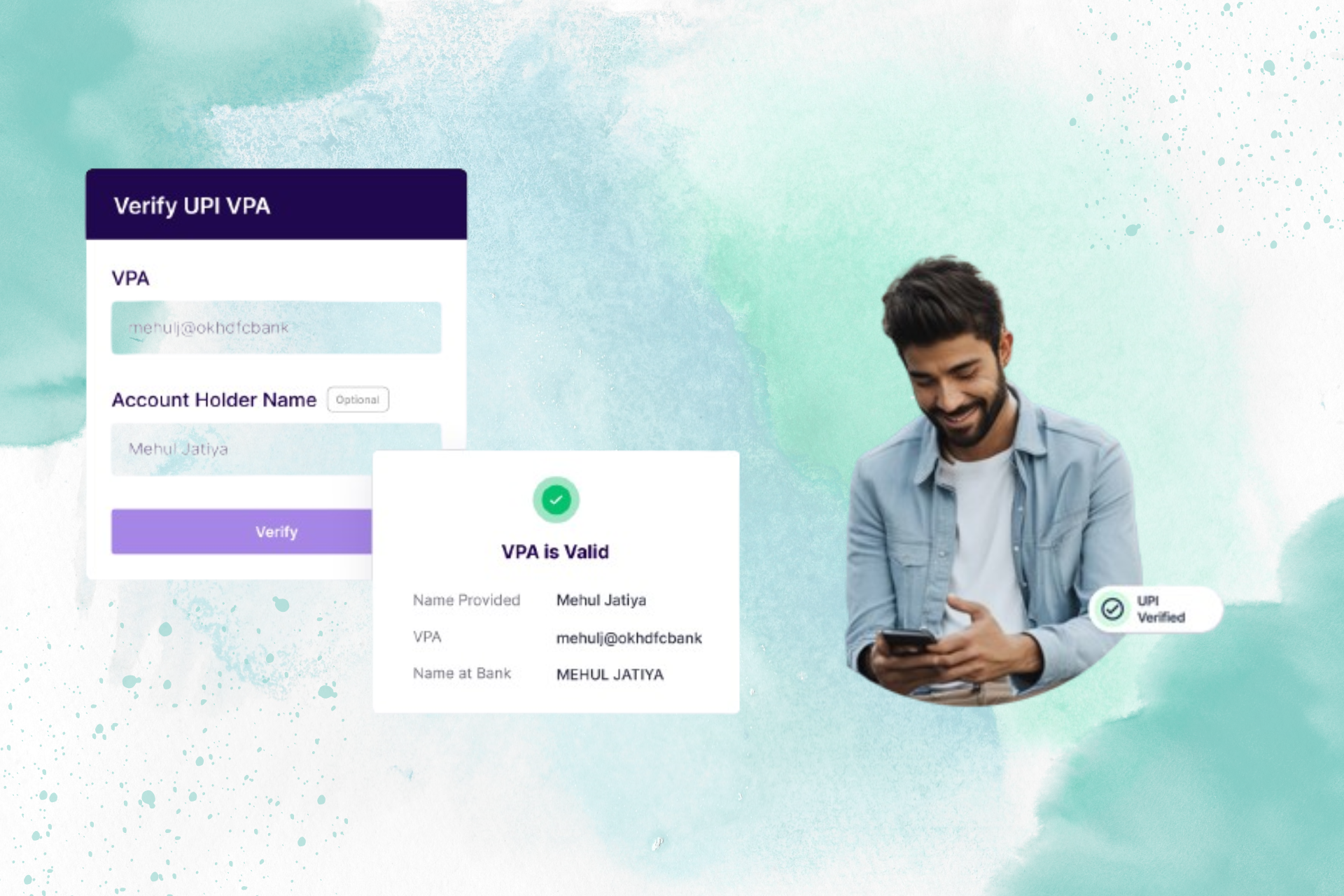 UPI Verification API